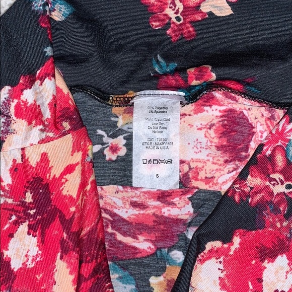 Super cute floral maxi skirt - Picture 3 of 3